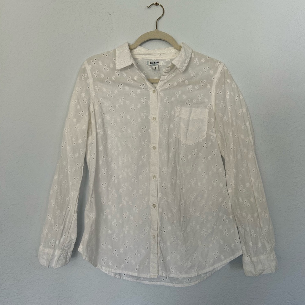 white button up !
